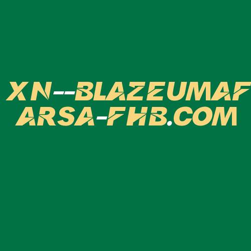 Logo da XN--BLAZEUMAFARSA-FHB